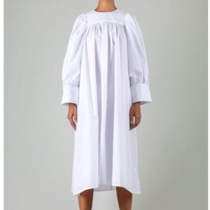 Toit Volant Baby-Doll Oversize Cuff Dress